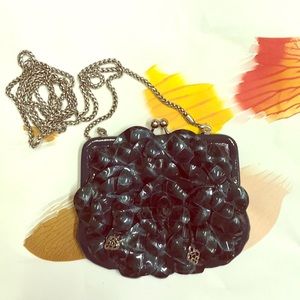 Brighton Teal Roselie Large Leather Coin Purse